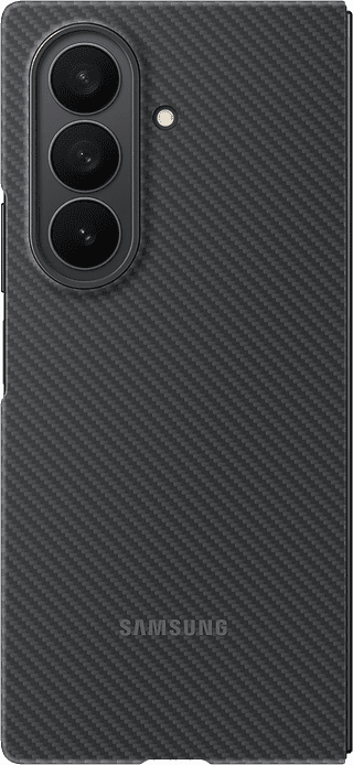 Samsung Galaxy Z Fold 7 Carbon Back Cover Zwart