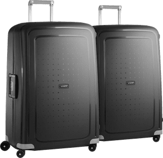 Samsonite S'Cure Spinner 81cm Duo Pack Black