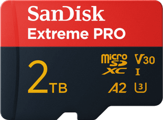 SanDisk MicroSDXC Extreme Pro 2TB 150MB/s