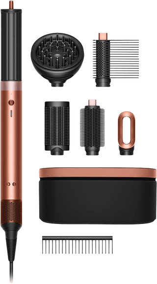 Dyson Airwrap Co-anda 2x Curly + Coily Limited Edition Amber Silk