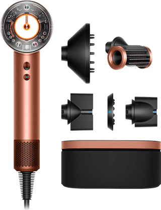 Dyson Supersonic Nural Straight + Wavy Limited Edition Amber Silk