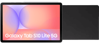 Samsung Galaxy Tab S10 Lite 10,9 inch 256GB Wifi en 5G Grijs + Book Case Zwart
