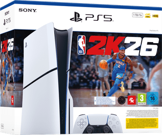 PlayStation 5 Slim Disc Edition + NBA 2K26
