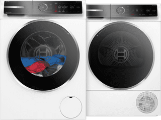 Bosch WGB256AONL i-DOS + Bosch WQB246CLNL