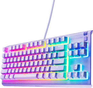 SteelSeries Apex 3 TKL Lavendel Qwerty