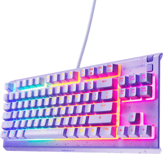 SteelSeries Apex 3 TKL Lavendel Qwerty
