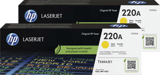 HP 220A LaserJet Toner Geel (2 stuks)