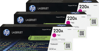 HP 220A LaserJet Toner Magenta (3 stuks)