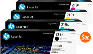 HP 219A LaserJet Toner Combo Pack (3 stuks)