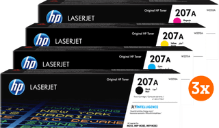 HP 207A Toner Combo Pack (3 stuks)