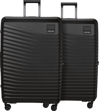 Samsonite Intuo Expandable Spinner 81cm Duo Pack Black