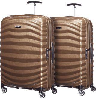 Samsonite Lite-Shock Spinner 69cm Duo Pack Sand