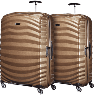 Samsonite Lite-Shock Spinner 81cm Duo Pack Sand