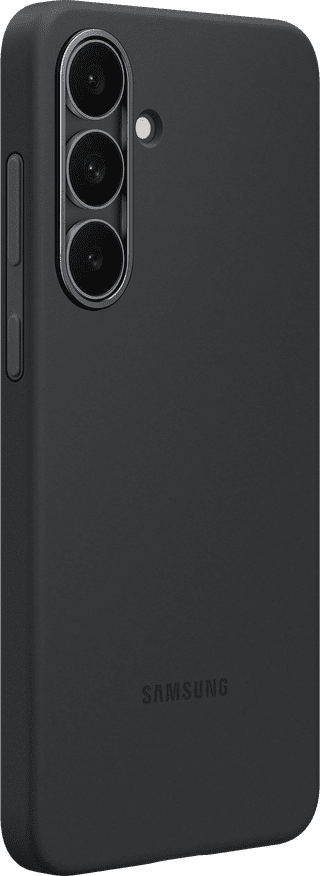 Samsung Galaxy S25 FE Siliconen Back Cover Zwart