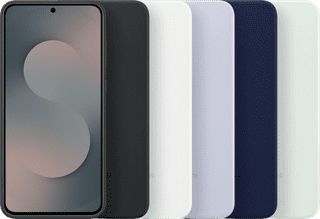 Samsung Galaxy S25 FE Siliconen Back Cover Zwart
