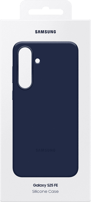 Samsung Galaxy S25 FE Siliconen Back Cover Donkerblauw