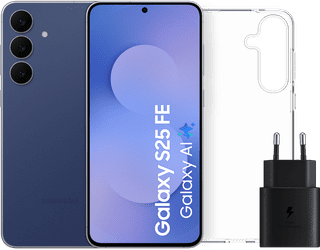 Samsung Galaxy S25 FE 128GB Dark Blue 5G + Accessory Pack