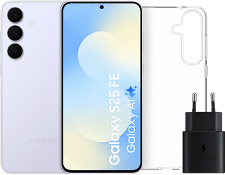 Samsung Galaxy S25 FE 128GB Light Blue 5G + Accessory Pack