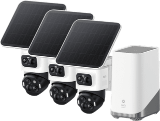 Eufycam S4 3-pack + HomeBase 3