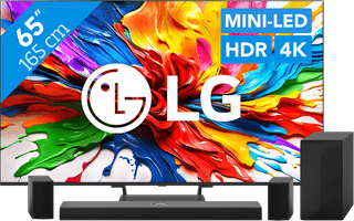 LG 65 inches QNED93 evo 4K (2025) + LG DS70TR