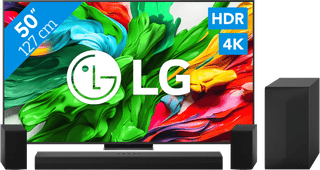 LG 50" QNED86 EVO 4K (2025) + LG DS60TR