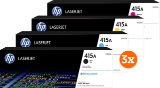 HP 415A Toner Combo Pack (3 stuks)