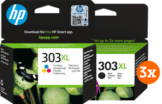 HP 303XL Cartridge Combo Pack (3 stuks)