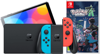 Nintendo Switch OLED Blauw/Rood + Pokémon Legends: Z-A
