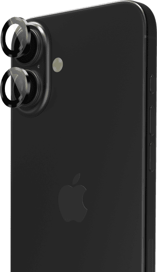 BlueBuilt Aluminum Camera Lens Protector Apple iPhone 17 Black