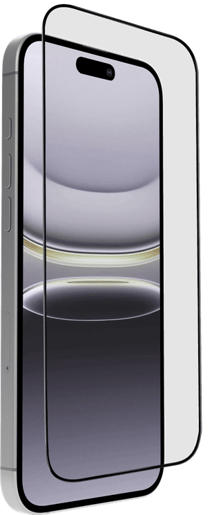 BlueBuilt Protective Back Cover met MagSafe iPhone 17 Transparant + BlueBuilt iPhone 17 Screenprotector Glas