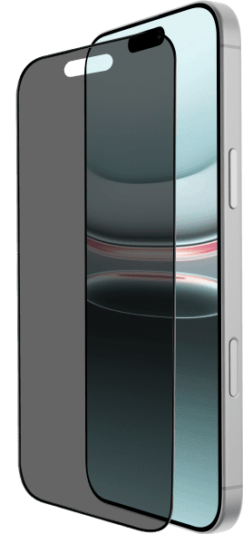 BlueBuilt Back Cover iPhone 17 Pro Zwart + Privacy Filter Screenprotector Duo Pack