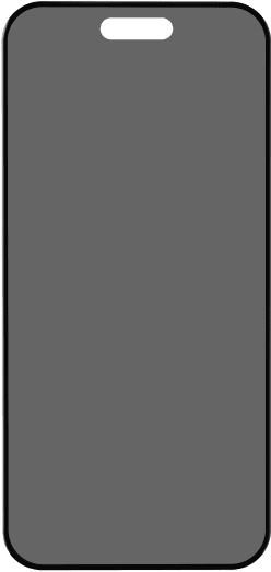 BlueBuilt Back Cover iPhone 17 Pro Zwart + Privacy Filter Screenprotector Duo Pack