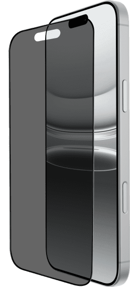 BlueBuilt Protective Back Cover with MagSafe iPhone 17 Pro Max Black + BlueBuilt iPhone 17 Pro Max Privacy Screen Protector Glass