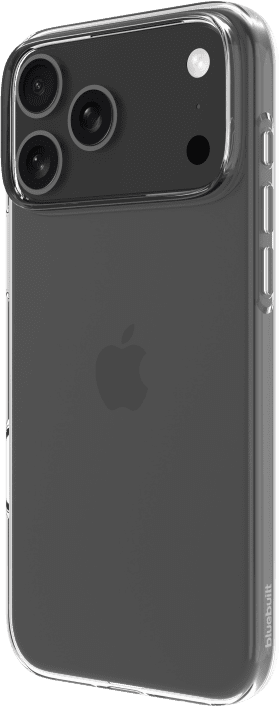 BlueBuilt Back Cover iPhone 17 Pro Max Transparent + Privacy Filter Screen Protector Duo Pack
