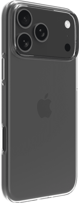 BlueBuilt Back Cover iPhone 17 Pro Max Transparent + Privacy Filter Screen Protector Duo Pack
