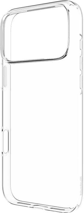 BlueBuilt Back Cover iPhone 17 Pro Max Transparent + Privacy Filter Screen Protector Duo Pack