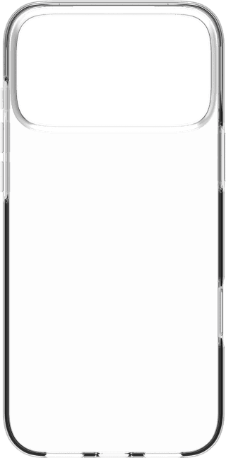 BlueBuilt Back Cover iPhone 17 Pro Max Transparent + Privacy Filter Screen Protector Duo Pack