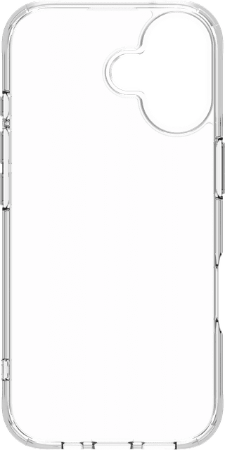 BlueBuilt Protective Back Cover iPhone 17 Transparant