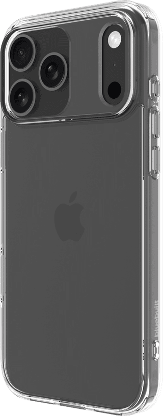 BlueBuilt Protective Back Cover iPhone 17 Pro Max Transparant