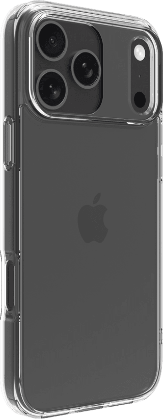 BlueBuilt Protective Back Cover iPhone 17 Pro Max Transparant