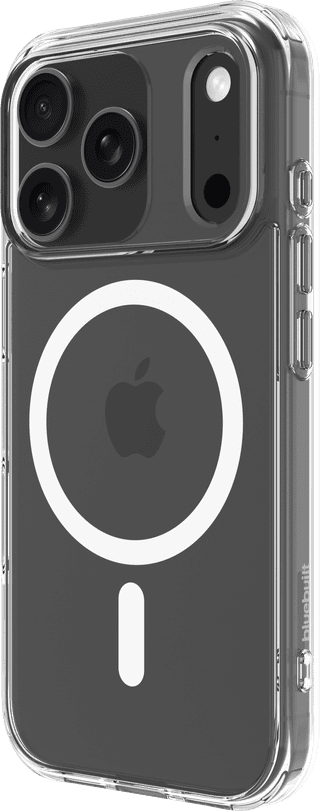BlueBuilt Protective Back Cover met MagSafe iPhone 17 Pro Transparant