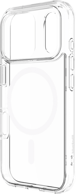 BlueBuilt Protective Back Cover met MagSafe iPhone 17 Pro Transparant