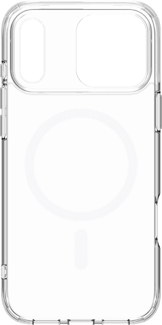 BlueBuilt Protective Back Cover met MagSafe iPhone 17 Pro Max Transparant