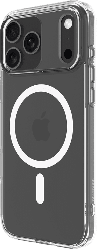 BlueBuilt Protective Back Cover met MagSafe iPhone 17 Pro Max Transparant
