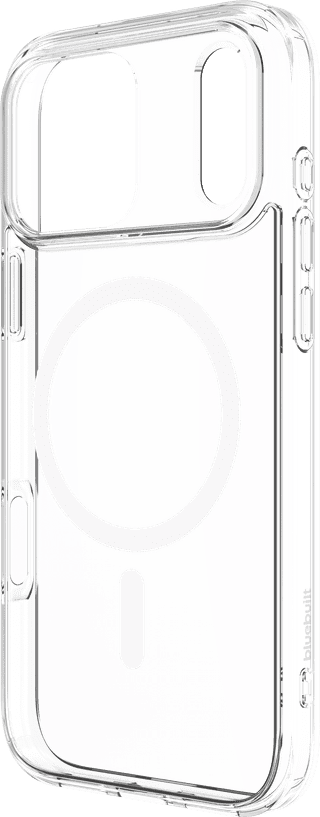 BlueBuilt Protective Back Cover met MagSafe iPhone 17 Pro Max Transparant