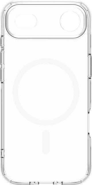 BlueBuilt Protective Back Cover met MagSafe iPhone Air Transparant