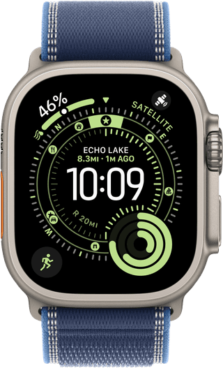 Apple Watch Ultra 3 Cellular 49mm Natural Trail Band M/L