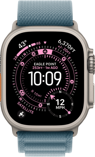 Apple Watch Ultra 3 Cellular 49mm Natural Alpine Band Beige M
