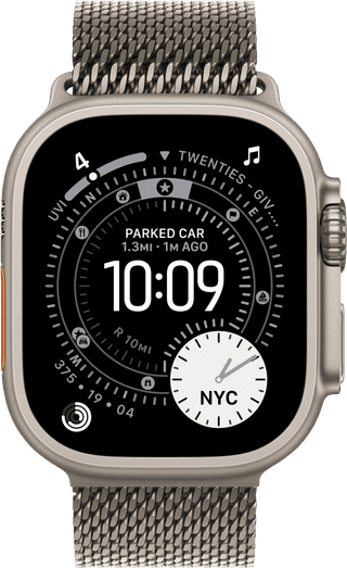 Apple Watch Ultra 3 Cellular 49mm Natural Milanese Band S