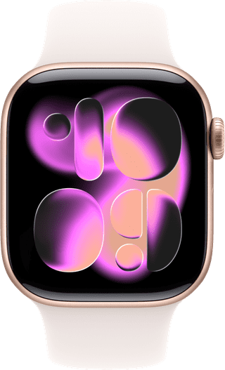 Apple Watch Series 11 Cellular 42mm  Rosegoud Sportband M/L